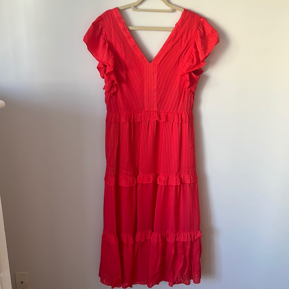 Ted Baker Gorgeous Red/Pink Dress